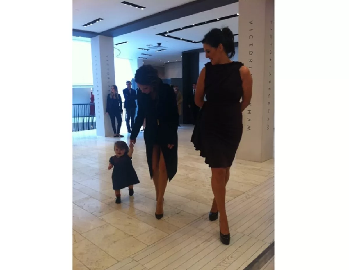 Con tan sólo un año de vida, Harper Seven es toda una fashionista.