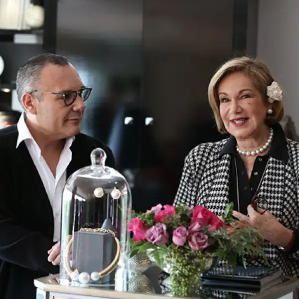 Daniel Espinosa y Guadalupe Loaeza