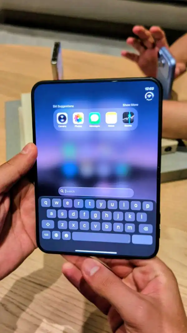 Pantalla completa del iPhone Duo