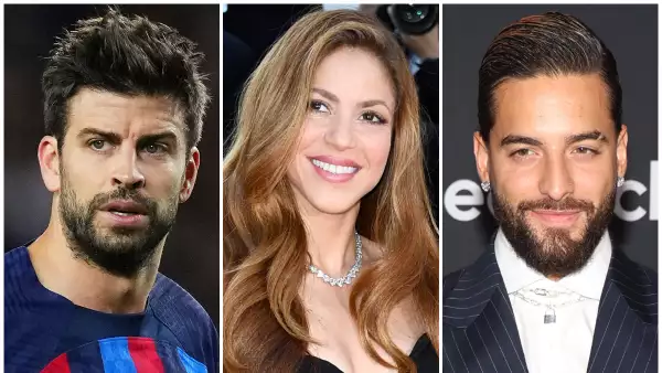 Piqué sintió celos de Maluma por su cercanía con Shakira