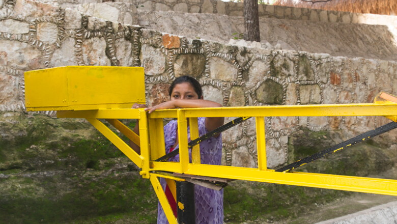 Así es en la actualidad la zona donde se construirá la Estación Calakmul