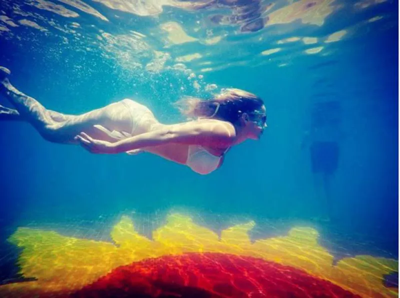 La conductora de Tv Azteca se llevó cientos de elogios de sus fans al publicar en Instagran fotos de sus recientes vacaciones en la playa.