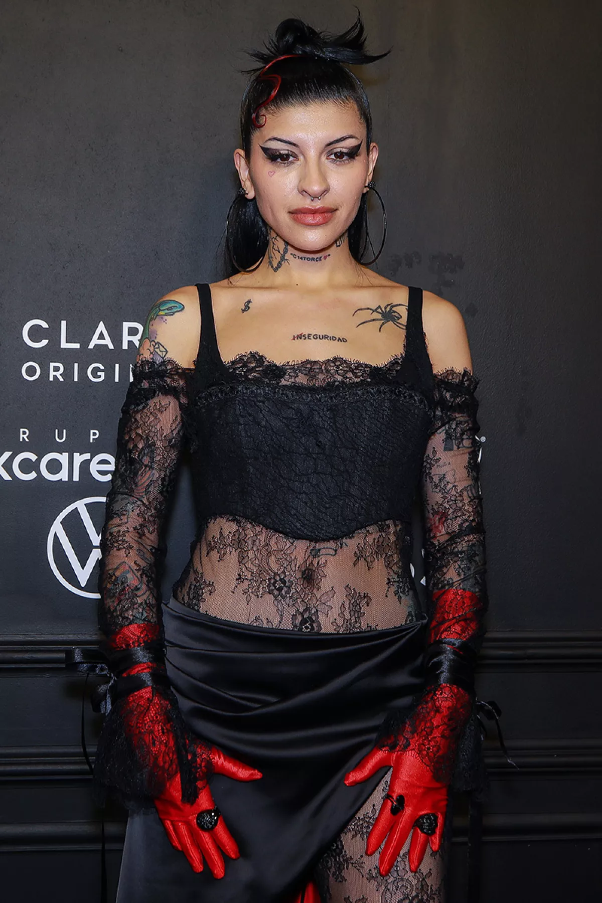 La cantante argentina Cazzu, novia de Christian Nodal