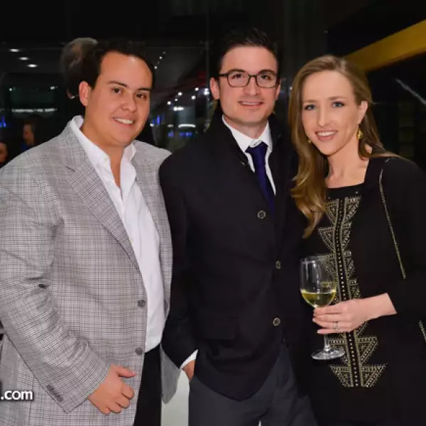 Emilio Hirschfeld,Jorge y Gaby Sarur.