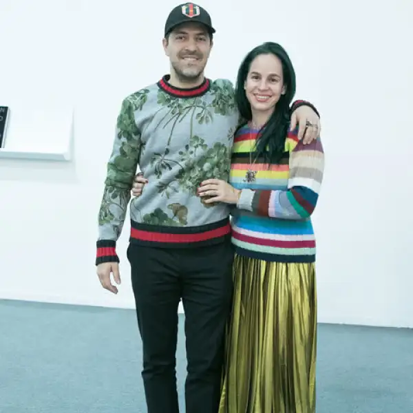 Sami Hayek y Daniela Villegas