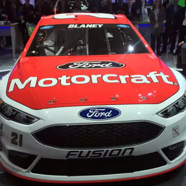 El nuevo racer de Ford con el que competirán en la carrera de LeMans en junio.