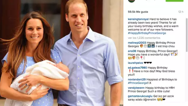 Sin duda el segundo aniversario del hijo de William y Kate no pasó desapercibido en Londres, gracias al tributo de la Banda de la Guardia Real.