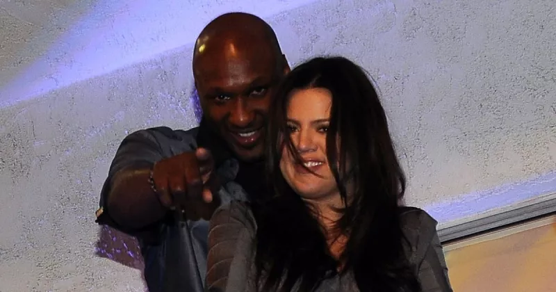 Khloé Kardashian y Lamar Odom 