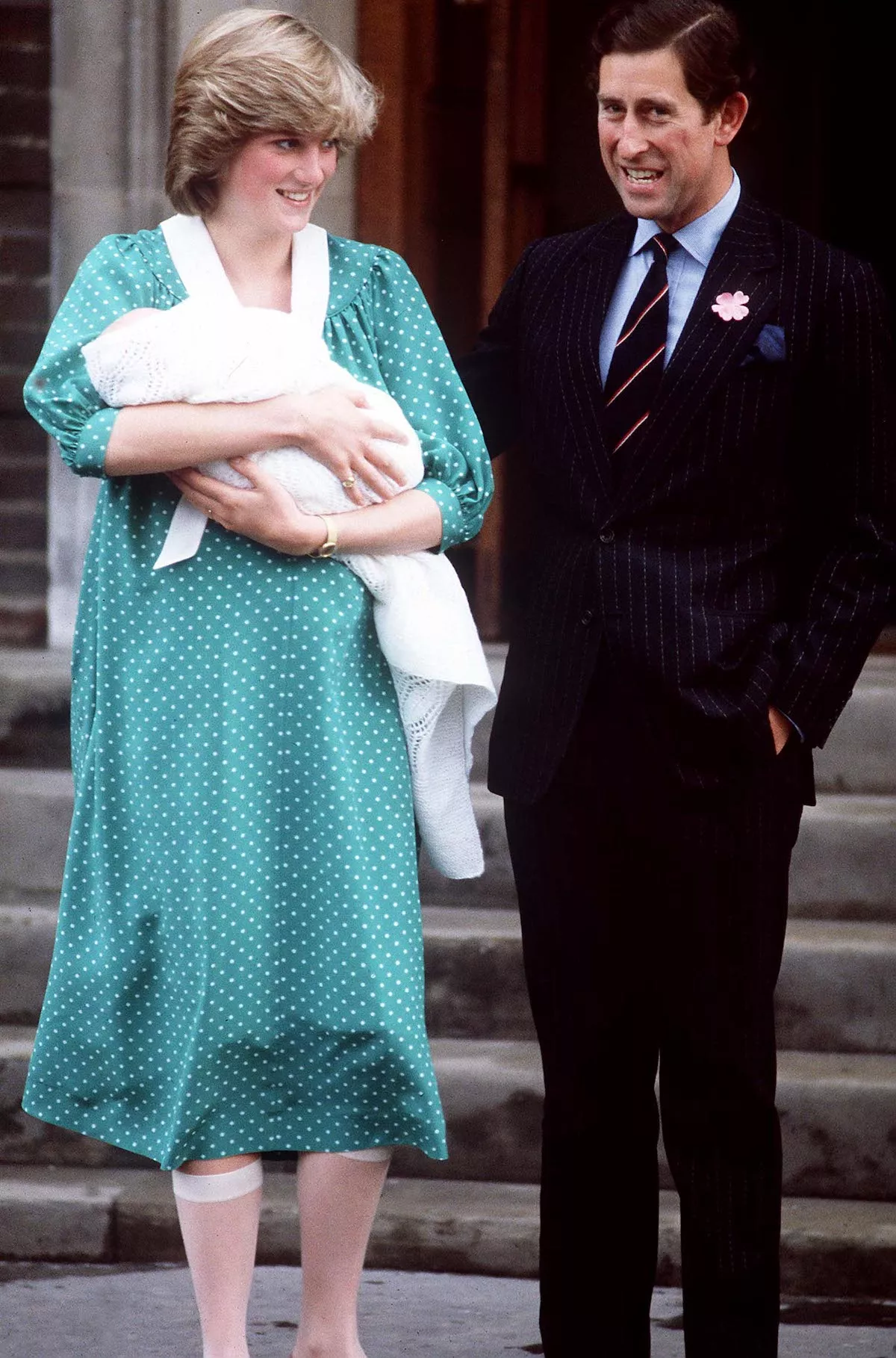 Birth of Prince William, Lindo Wing, St Mary's Hospital, London, UK - 1982