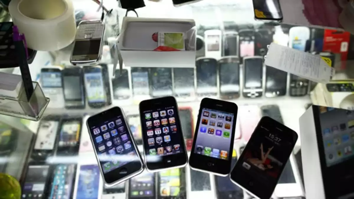 El hiPhone 5 ya circula el mercado negro chino