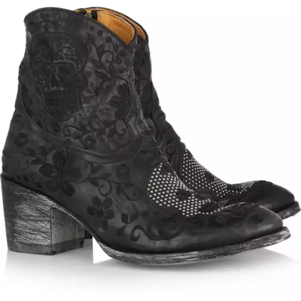 A la venta exclusivamente en Net-A-Porter, los botines de Mexicana son una obra de arte.