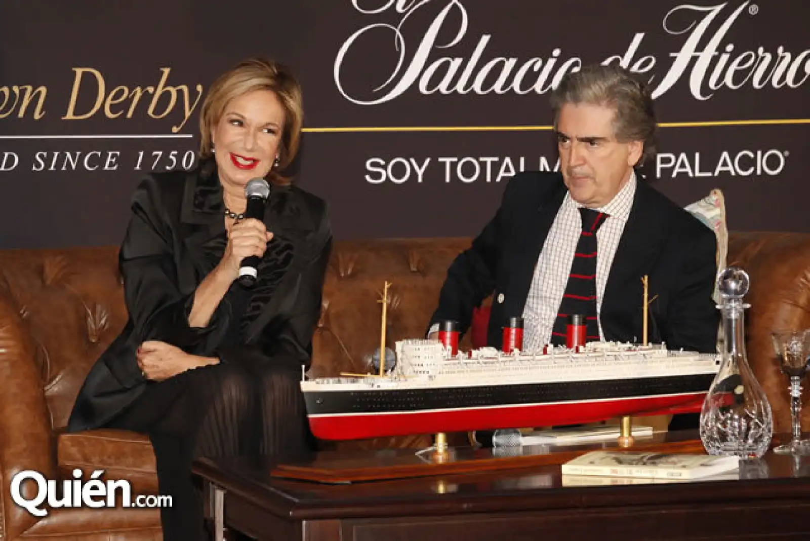Guadalupe Loaeza y Rafael Tovar y de Teresa