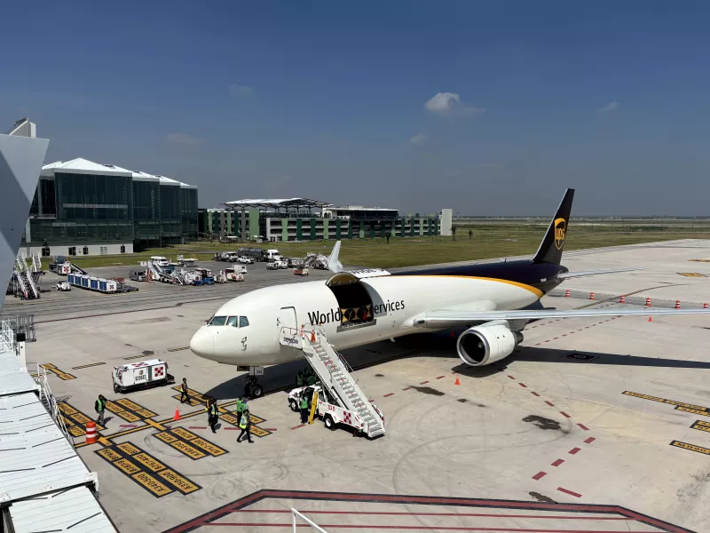 UPS no tiene ninguna intención de dejar el AIFA para regresar al AICM: "Estamos contentos de estar aquí"
