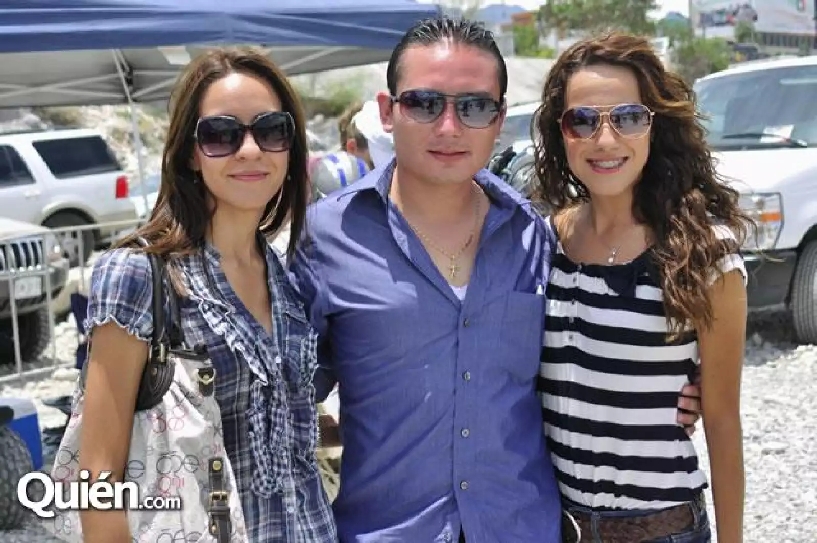 Blanca Flores,Alejandro Prado y Valery Flores