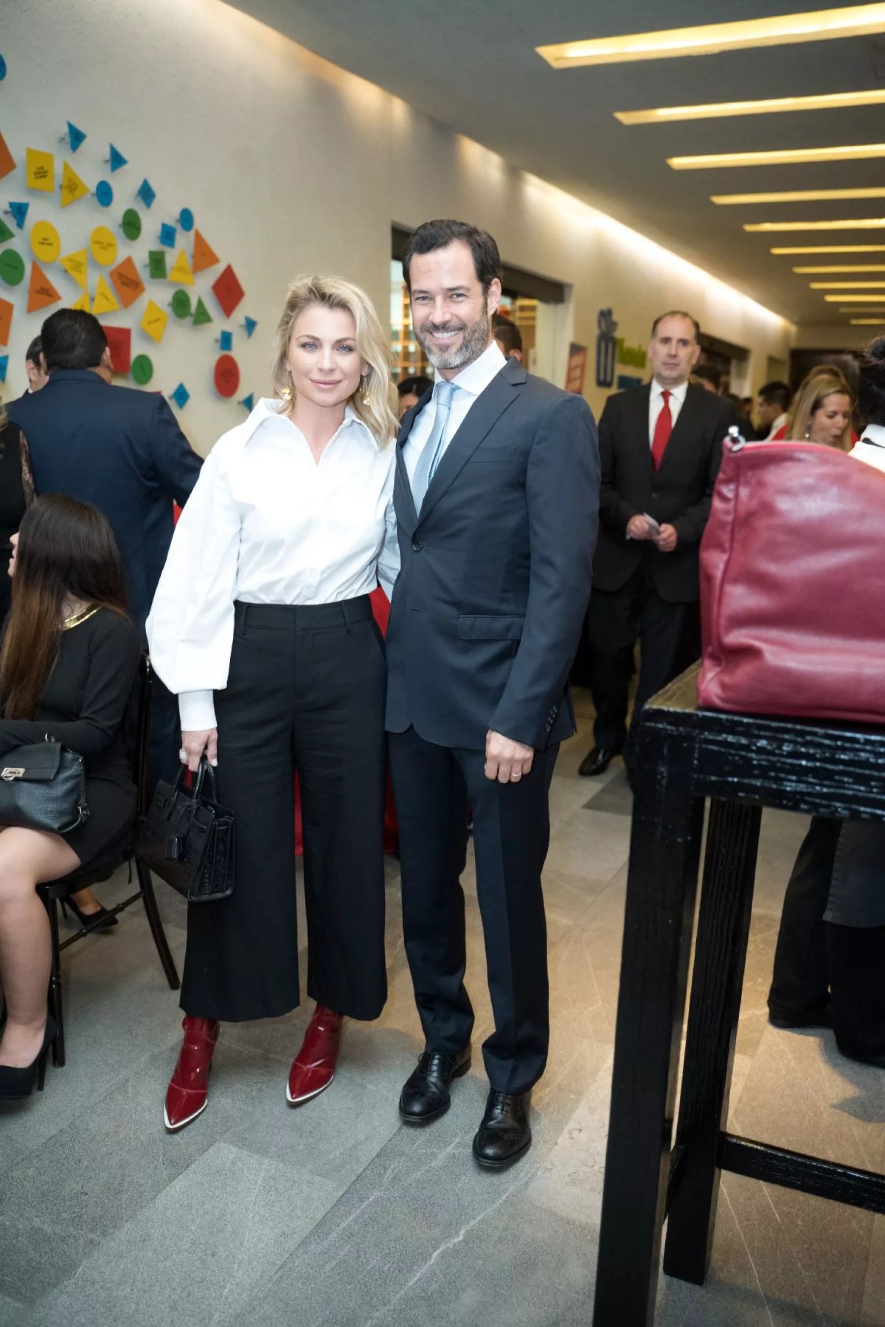 Ludwika Paleta y Emiliano Salinas