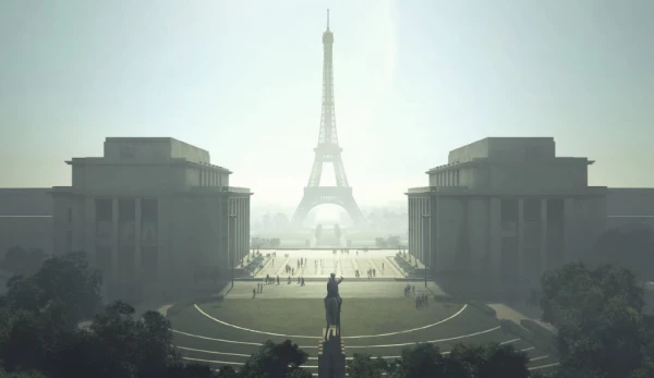 One Line Eiffel