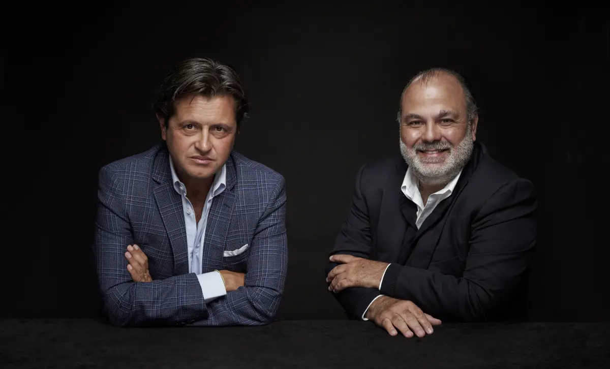 Geoffrey Fernández y Raúl Zurutuza.