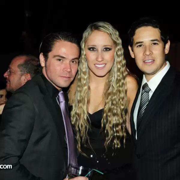 José Luis Guerrero, Daniela Marín y Sergio Tejeda