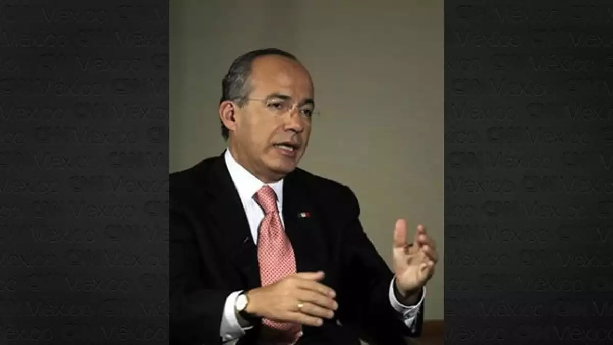 Felipe Calderón habla ley SB 1070