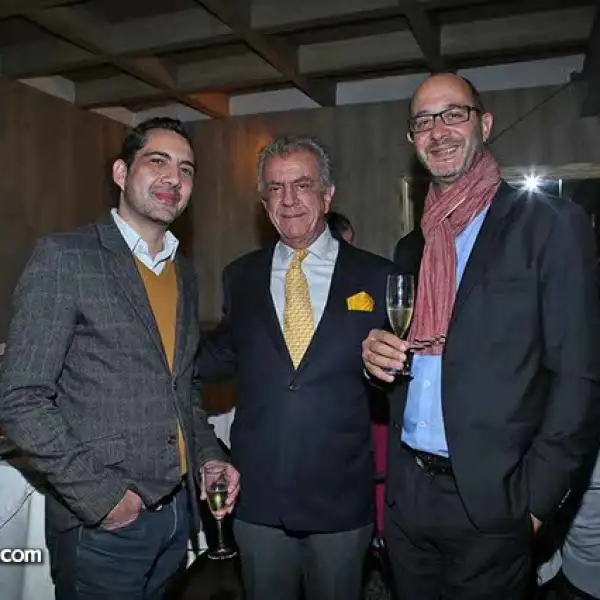 Gerardo Leal,Rodrigo Rivero Lake y Didier Mariotti
