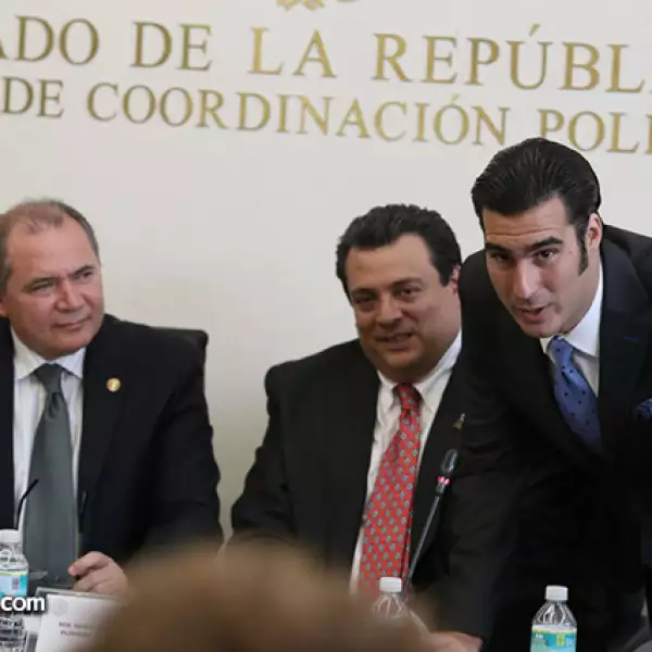 Carlos Alberto Puente, Marco Antonio Blazquez y Miguel Torruco