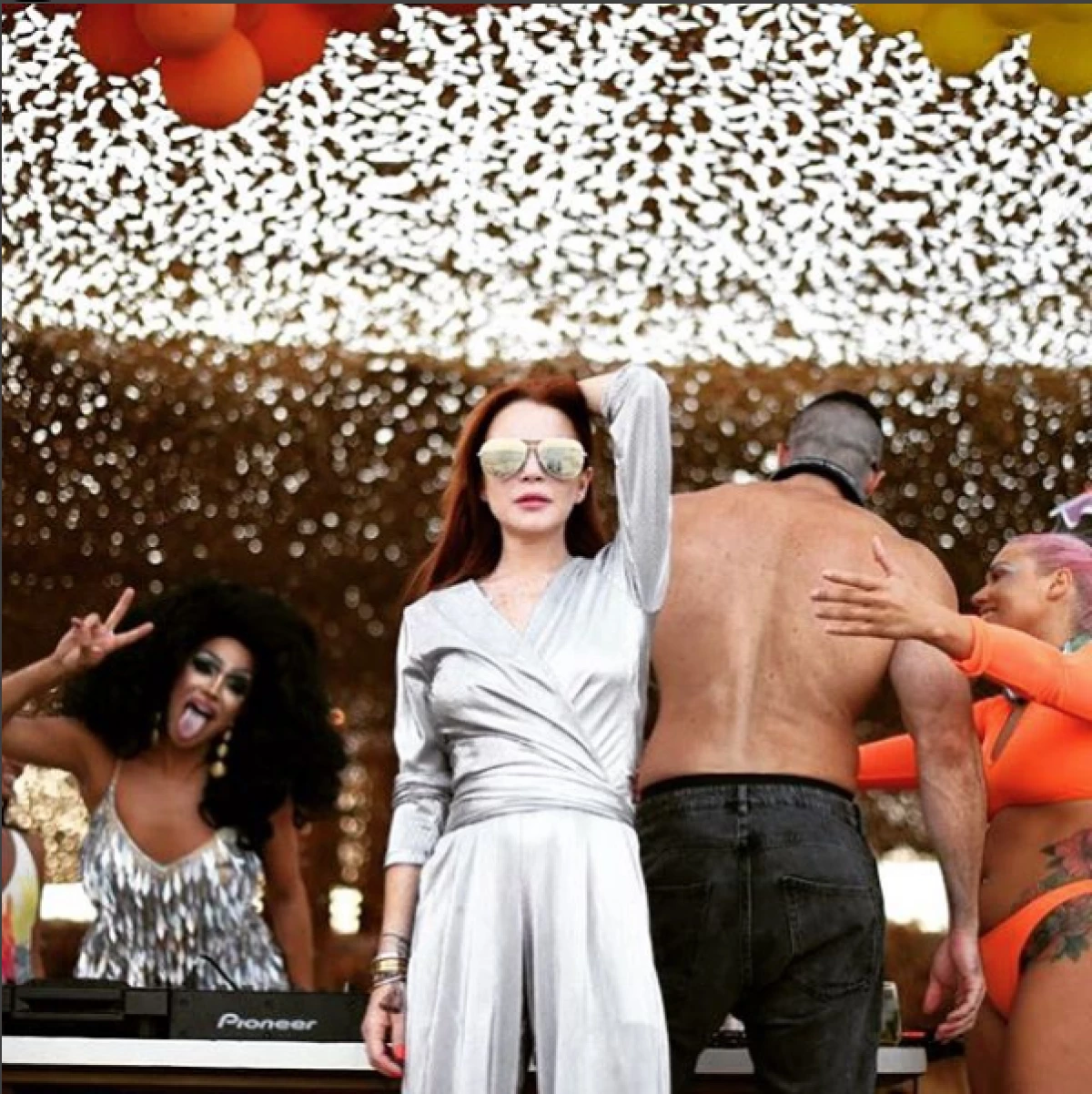 Lindsay Lohan Instagram Mykonos