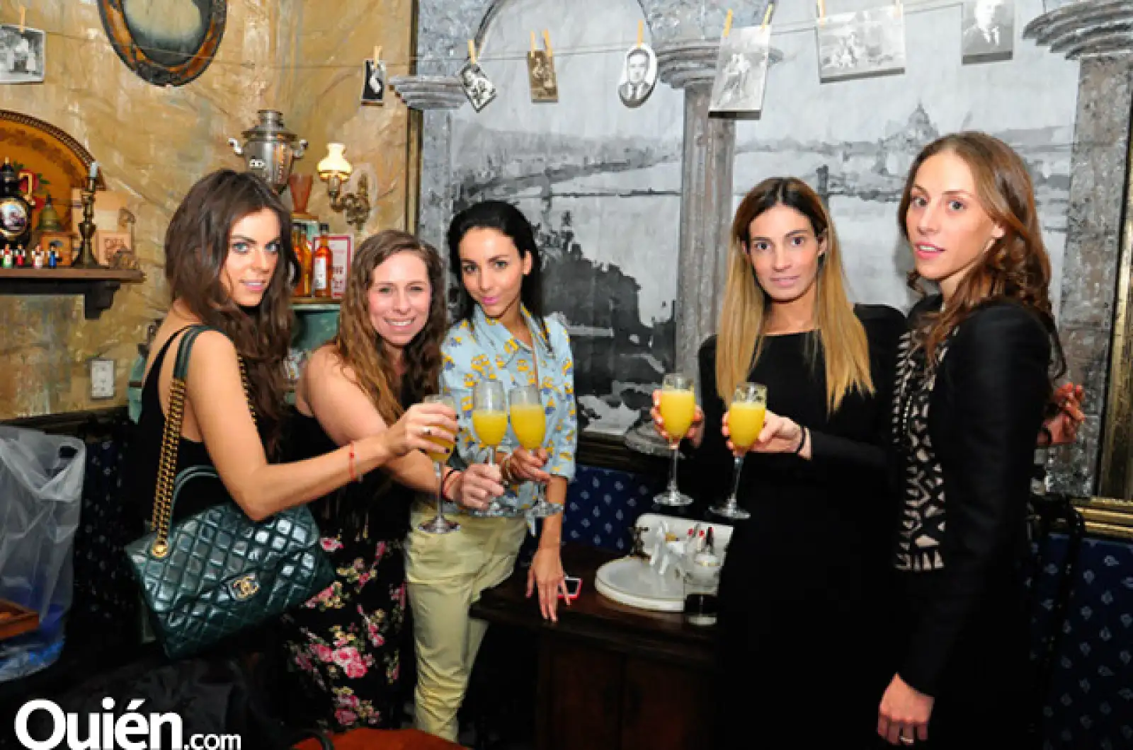 Yael Sandler, Luly Trueba, Chantal Torres, Andrea Wade y Nadine Levy