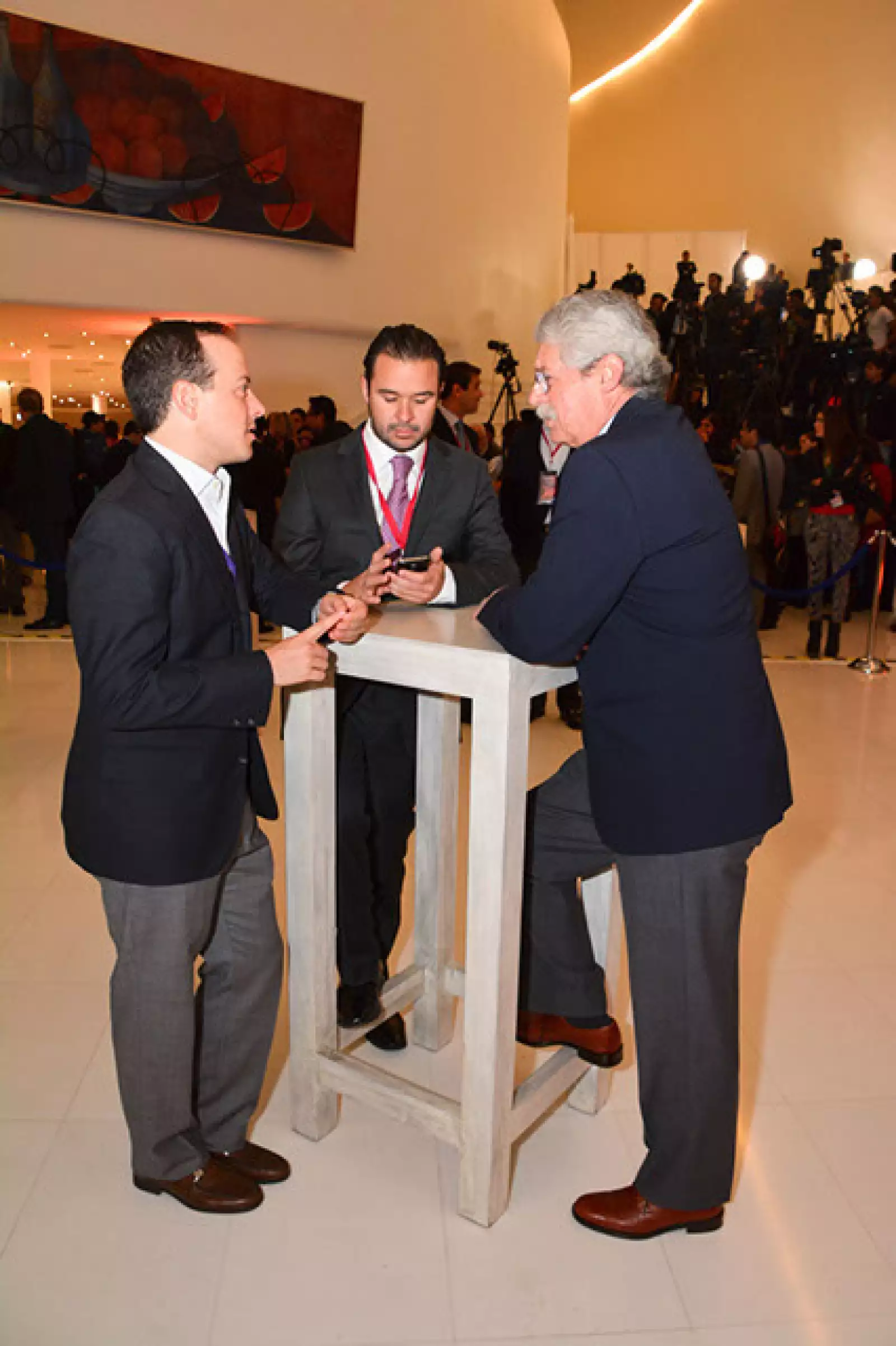 Santiago Mancera,Charlie Guerrero y Jorge Alija.