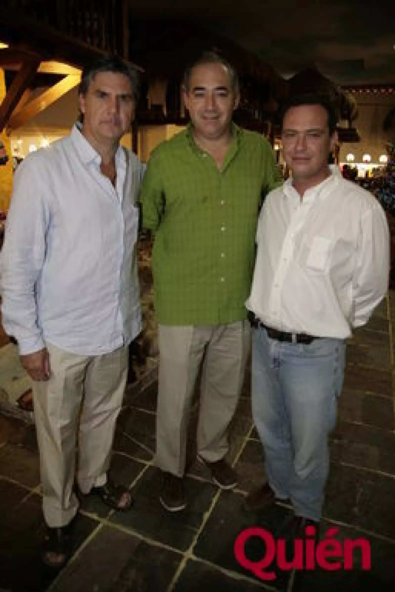 José Ramón Ruíz, Roberto Martín, Santiago García