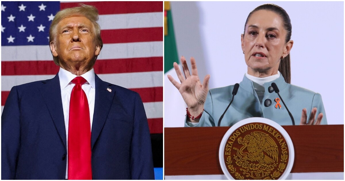 Sheinbaum responde a Trump: "Ni con amenazas ni aranceles se atiende  migración"