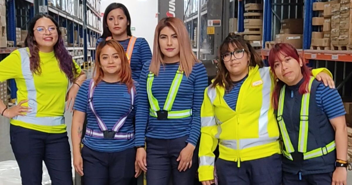 Forklift kadınları stereotiplere karşı