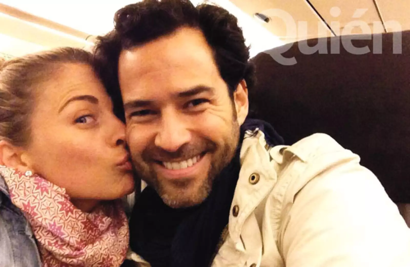 Esta imagen fue compartida por Ludwika cuando ya partían a su luna de miel.