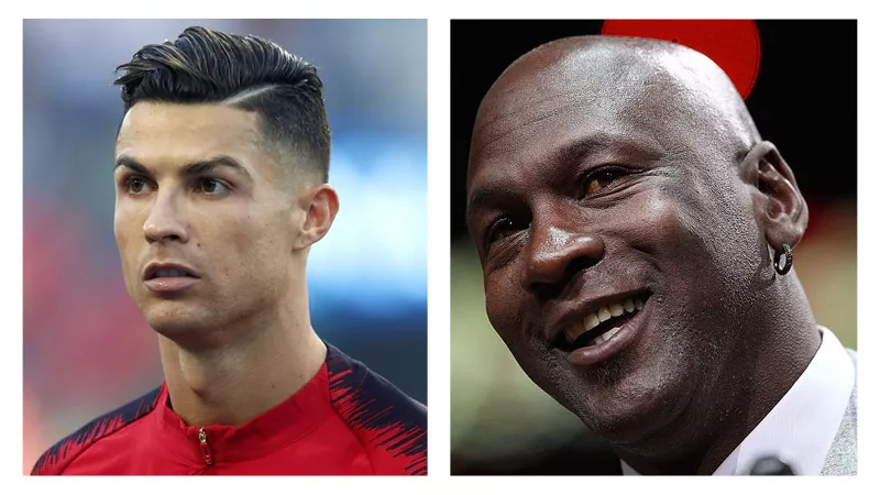 Cristiano Ronaldo y Michael Jordan