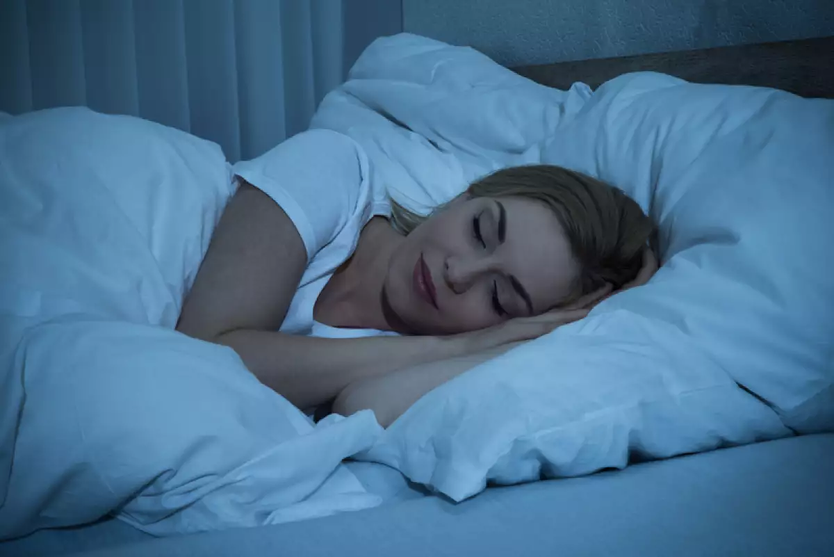 Mientras duerme.