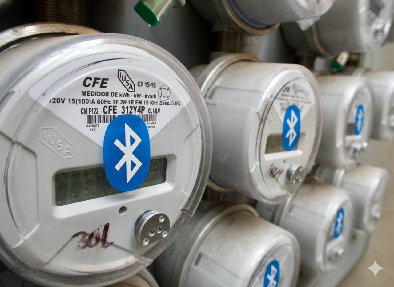La CFE prepara medidores Bluetooth con beneficios para usuarios, pero también cortes a distancia