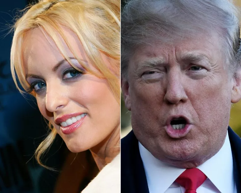 Stormy y Trump
