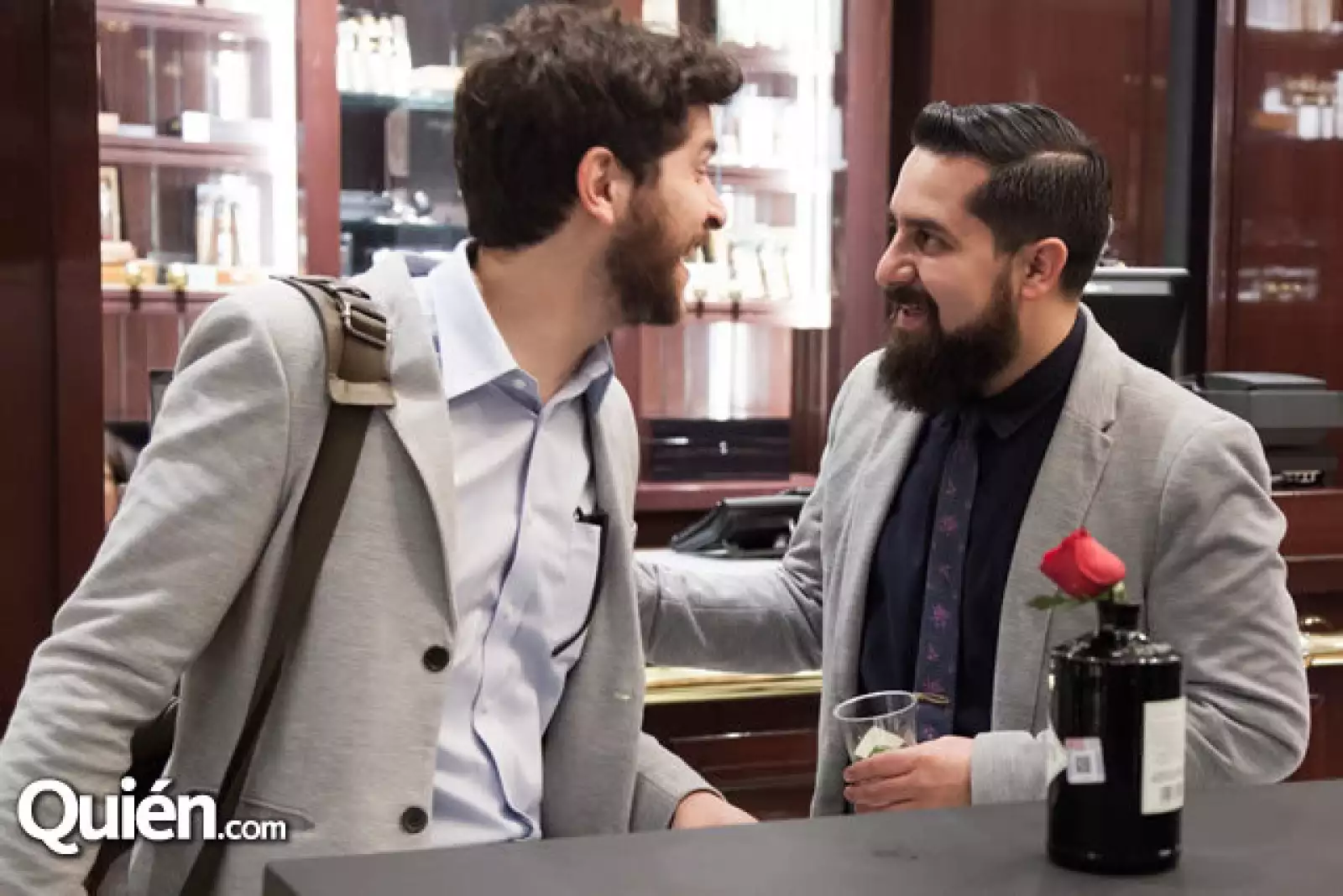 Juan de la Campa y Marco Antonio Saldaña