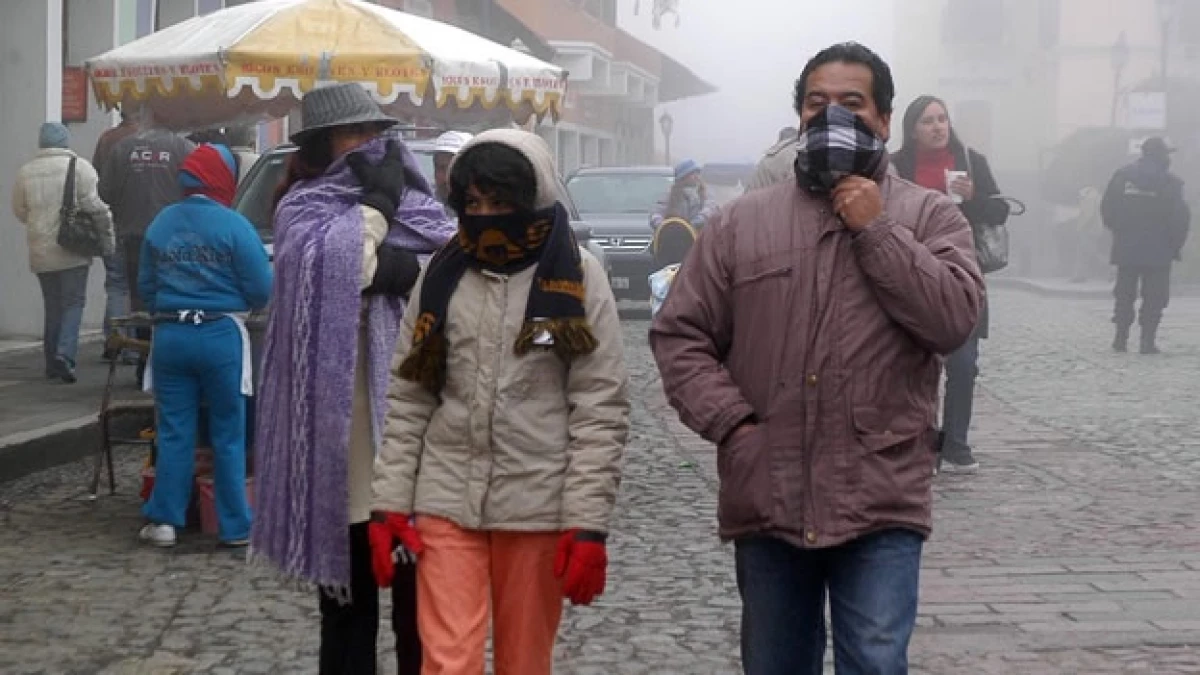 heladas frio hidalgo temperatura