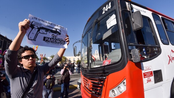 Protesta en el Edomex 1