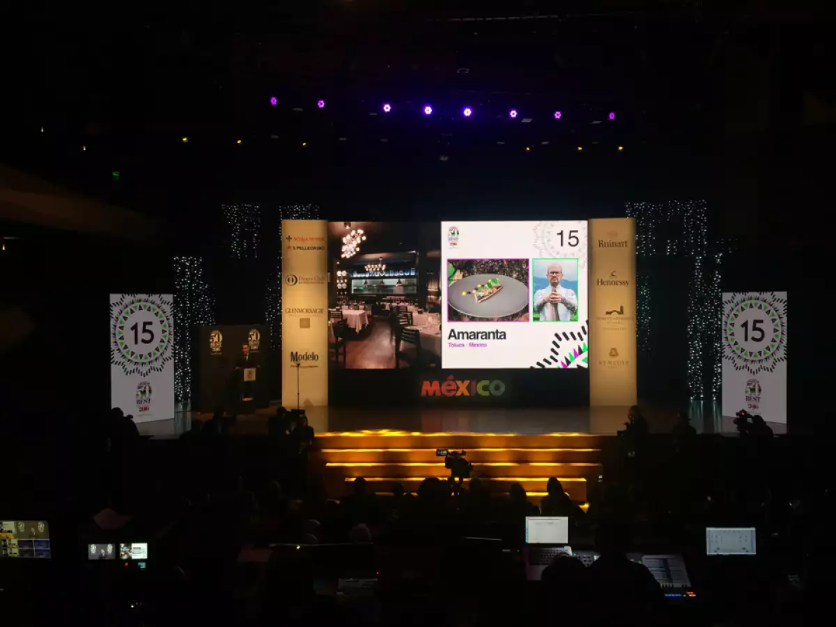 Amaranta, 50 Best LATAM