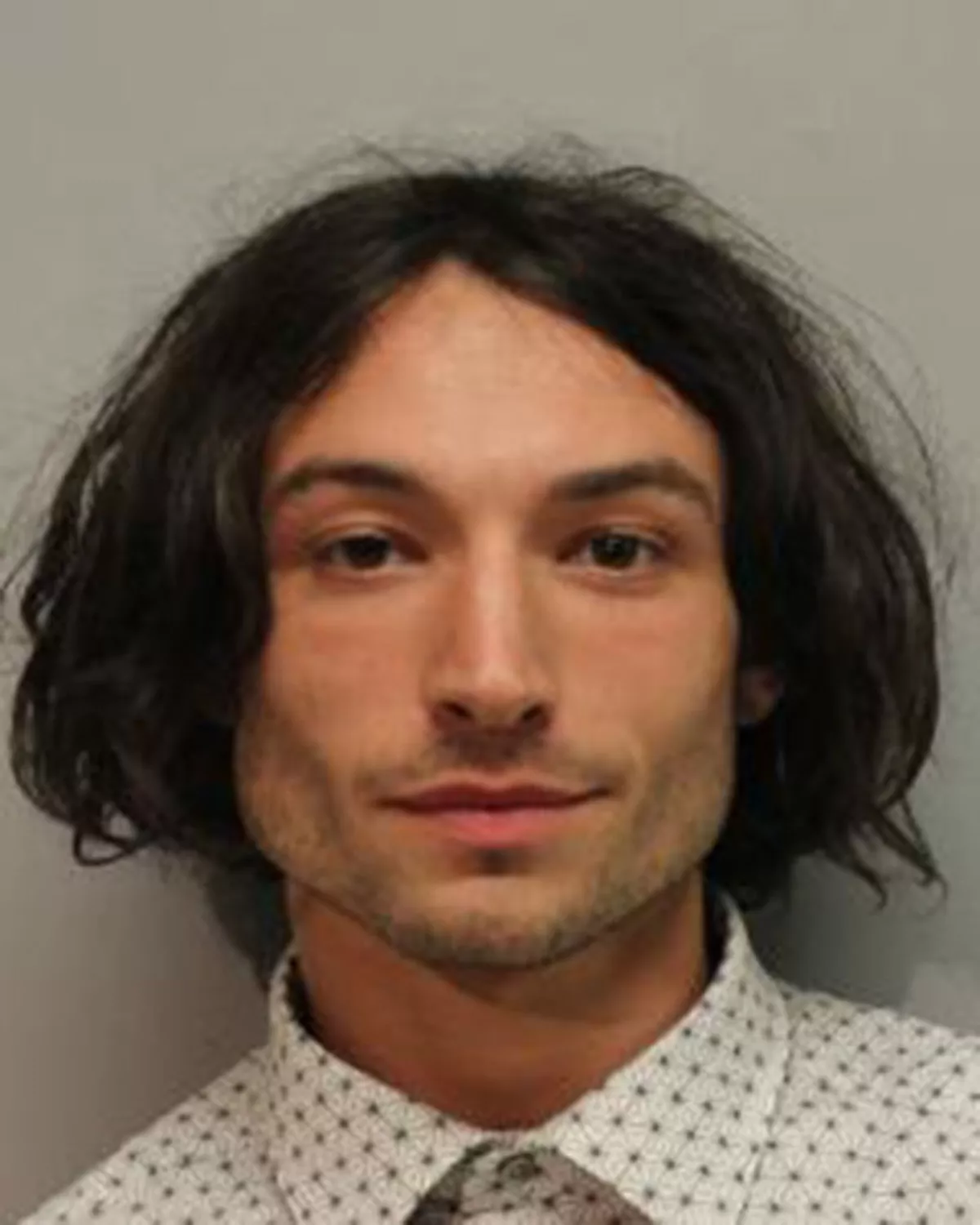 Ezra Miller Booking Photo