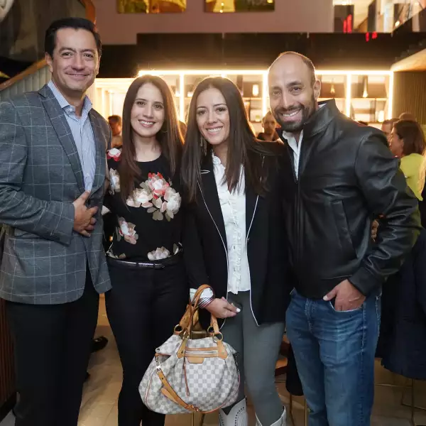 Enrique Schleske, Elena Vázquez, Liliana Talavera y Mauricio Díaz