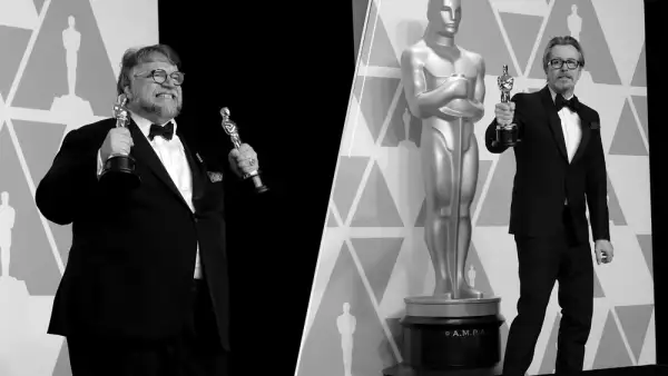 Guillermo del Toro y Gary Oldman