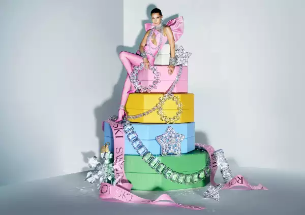 bella hadid swarovski