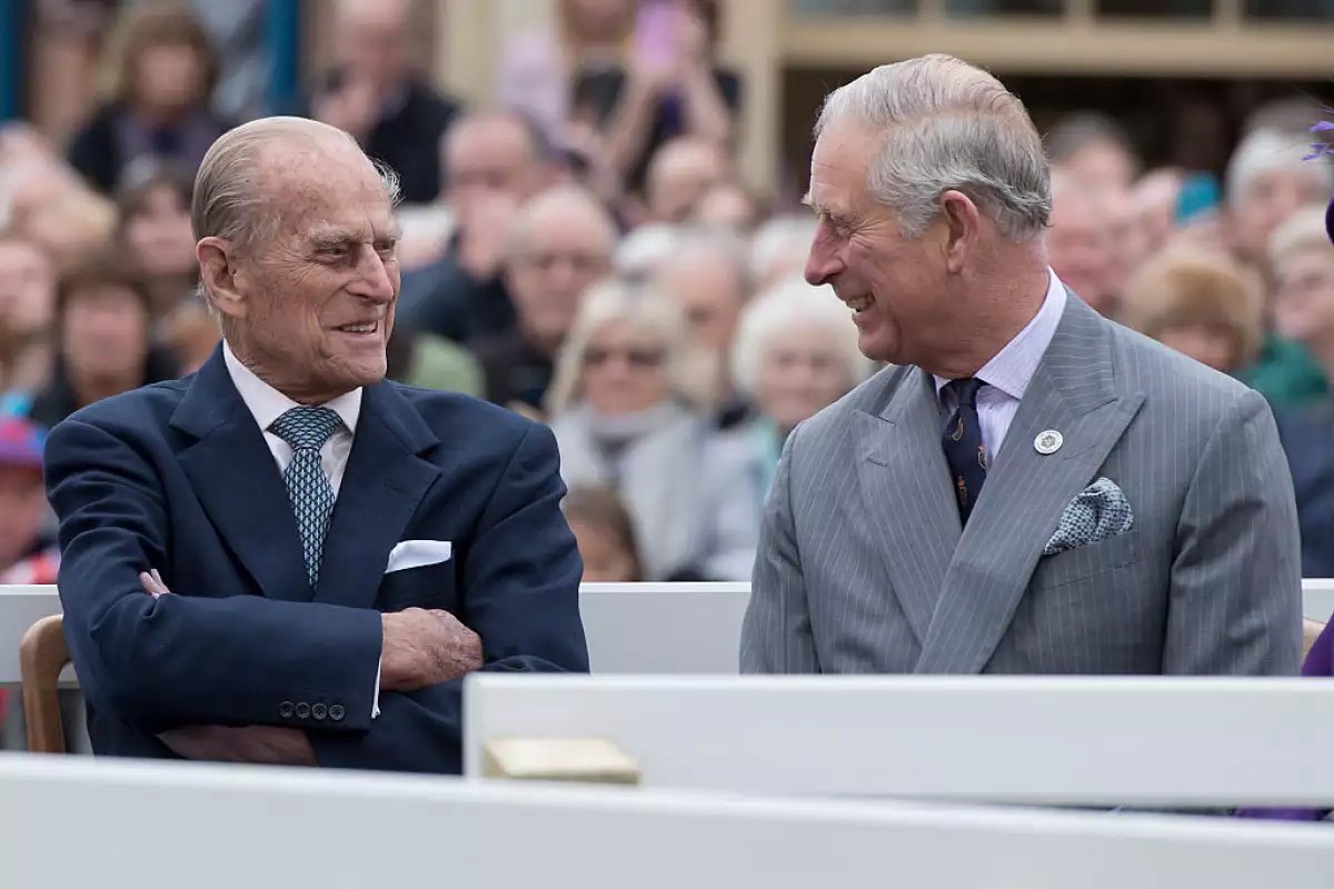 Príncipe Felipe y Príncipe Carlos