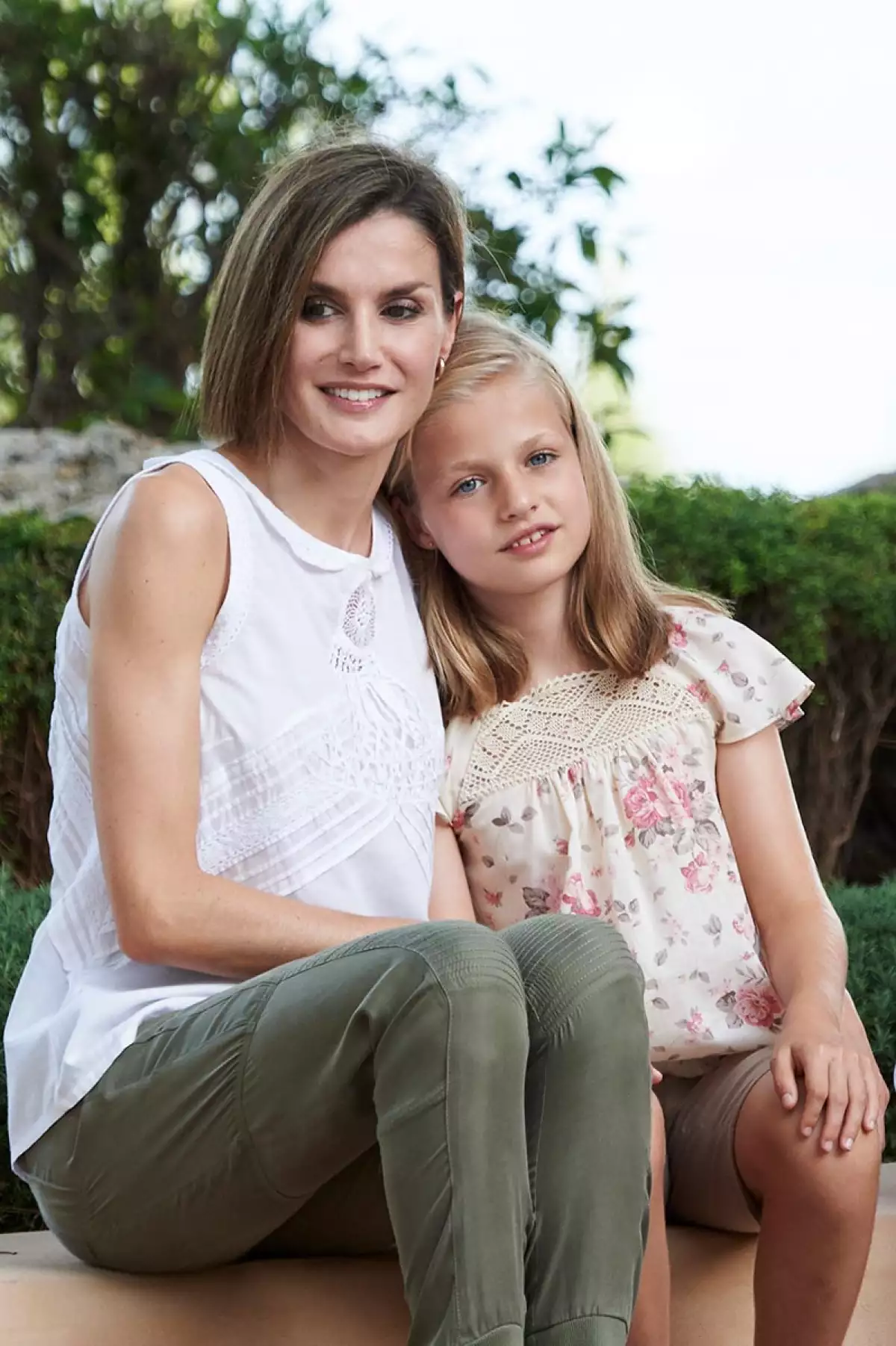 Reina Letizia de España y su hija, la princesa Leonor de España