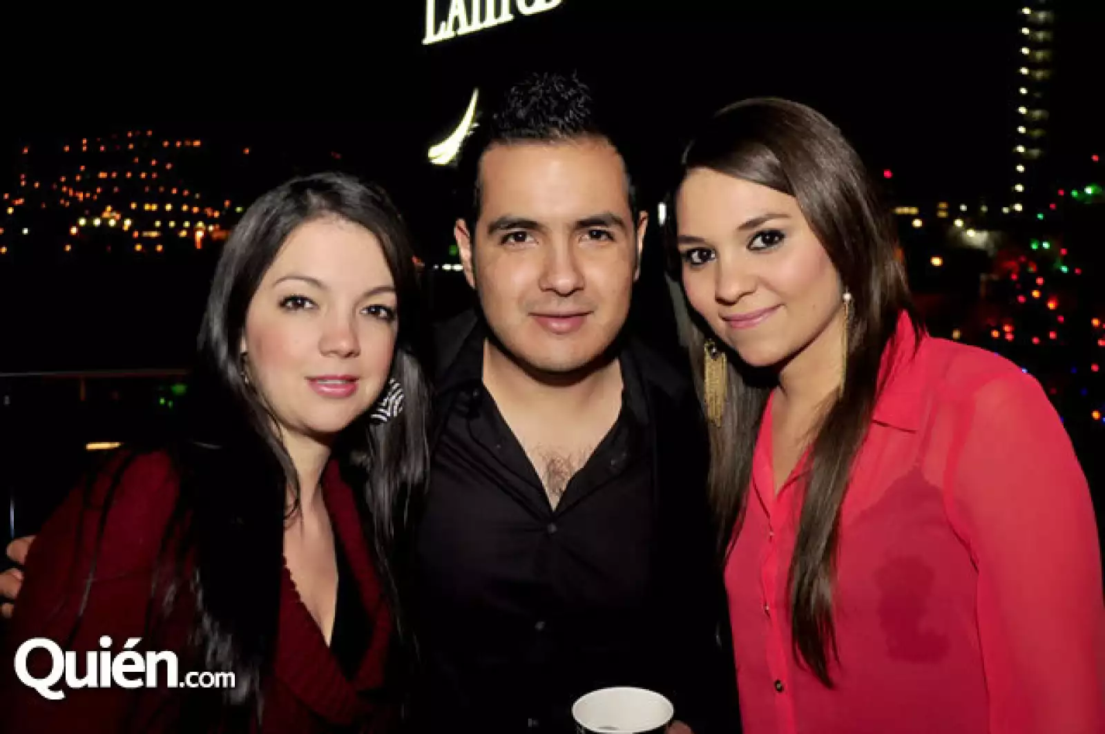 Diana González, Javier Ruíz y Evelyn Casas