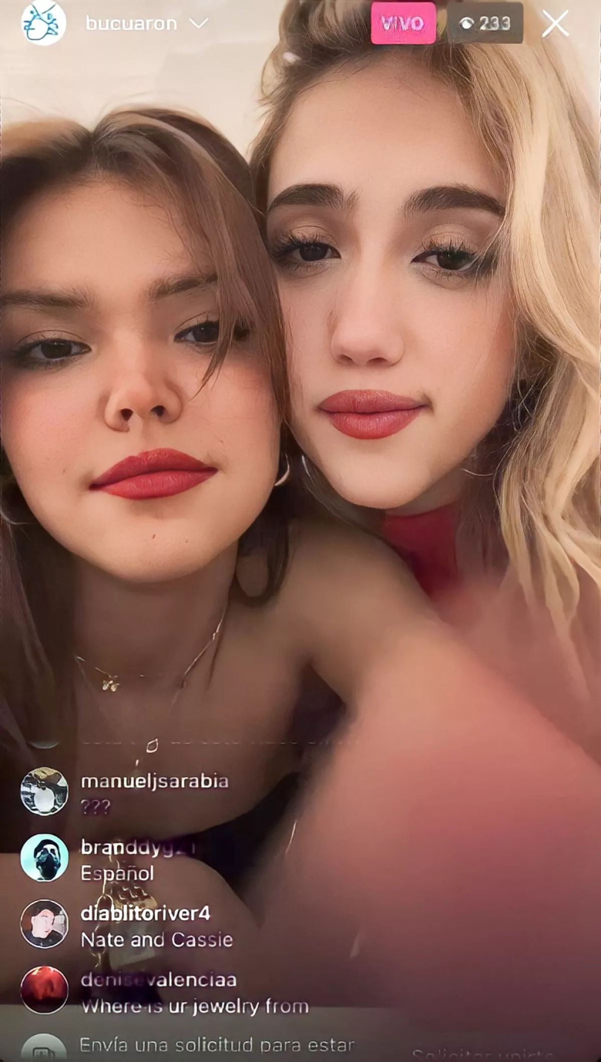 Tess Bu y Valentina Paloma