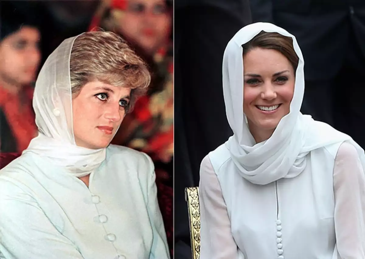 El buen estilo de Kate al vestir tiene una influencia, sin duda la de Lady Di a quien admira y sigue sus pasos.