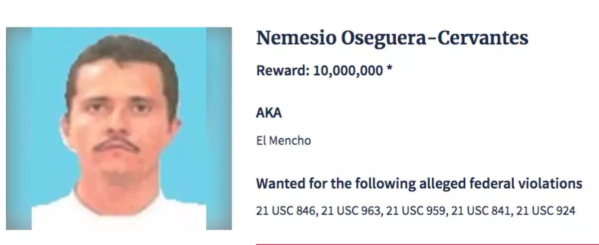 el mencho dea